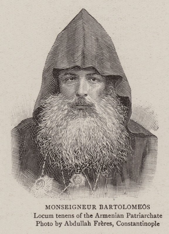 Monseigneur Bartolomeos (gravure) door English School