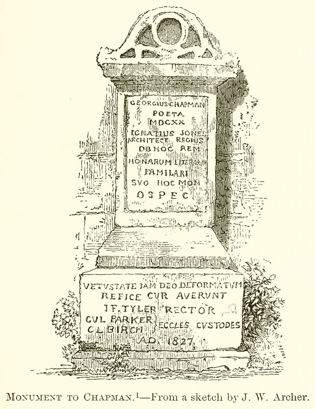 Monument voor Chapman door English School