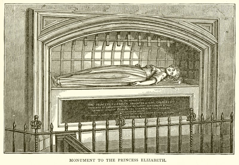 Monument voor prinses Elizabeth door English School