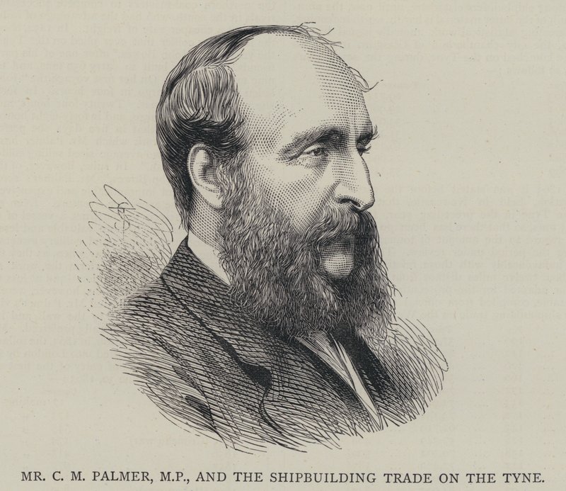 Mr C M Palmer, MP, en de Scheepsbouwindustrie aan de Tyne door English School