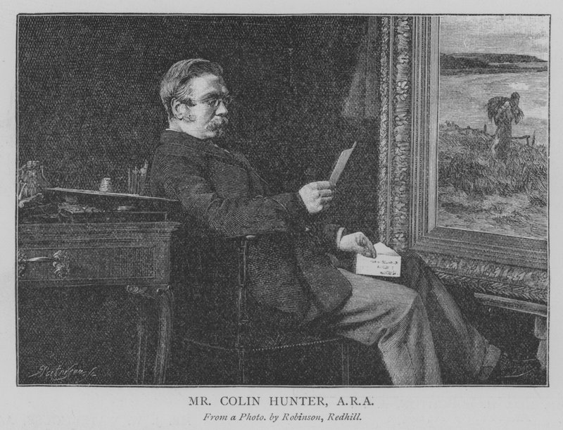 Mr Colin Hunter door English School