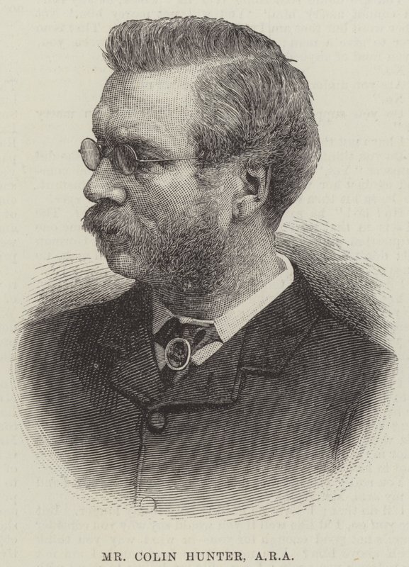 Mr Colin Hunter, ARA door English School