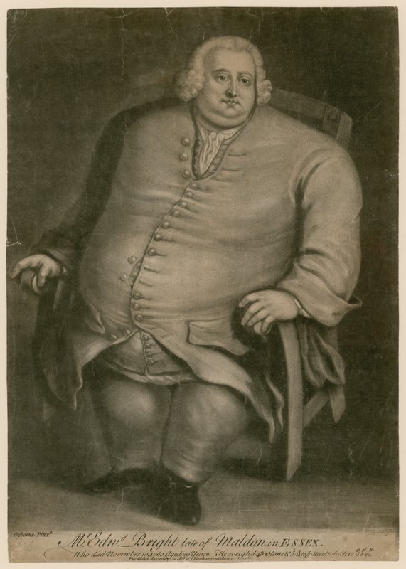 Mr Edward Bright, wijlen van Maldon, Essex, overleden 10 november 1750, 29 jaar oud door English School