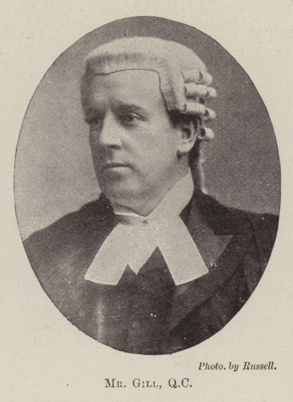 Mr Gill, QC door English School