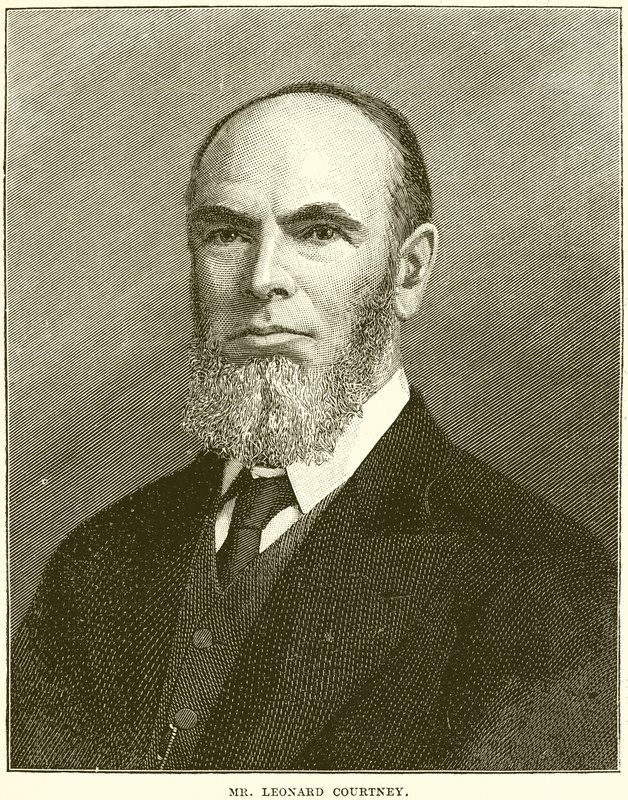 Mr. Leonard Courtney door English School