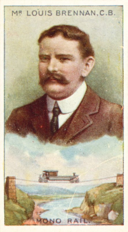 Mr Louis Brennan, CB, monorail door English School