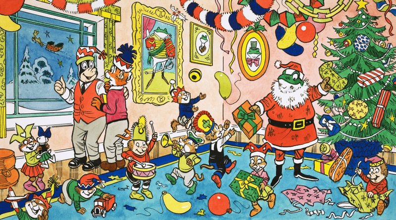 De Kerstpartij van Meneer Pad door English School