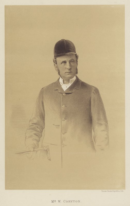 De heer W Coryton (litho) door English School