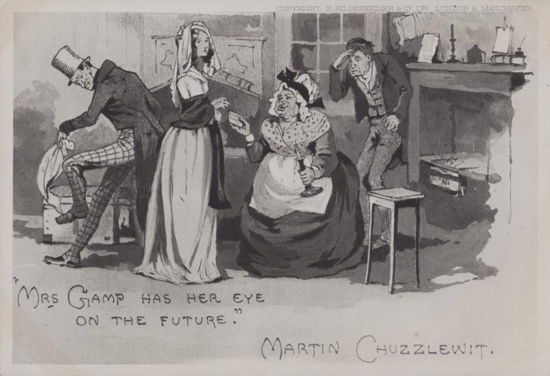Mevrouw Gamp, Martin Chuzzlewit door English School