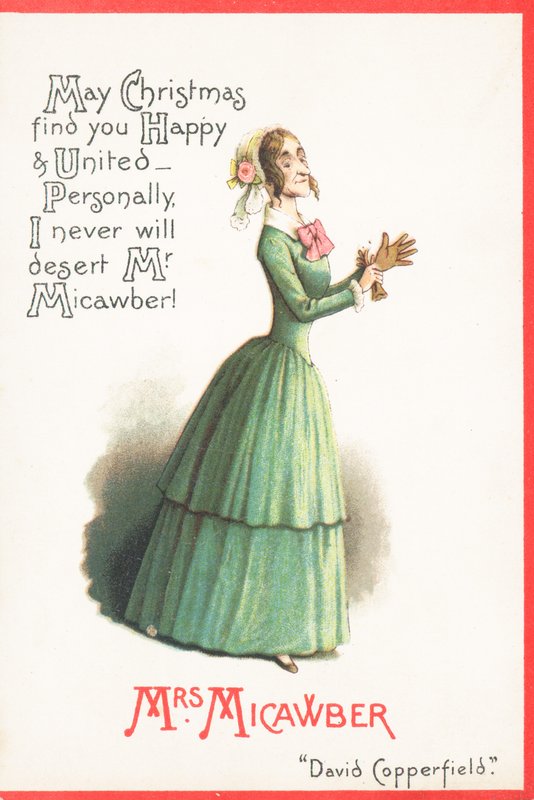 Mevrouw Micawber door English School