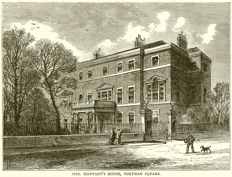 Mevrouw Montagus Huis, Portman Square door English School