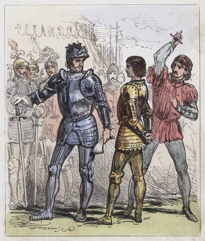 Moord op Prins Edward bij Tewkesbury door English School