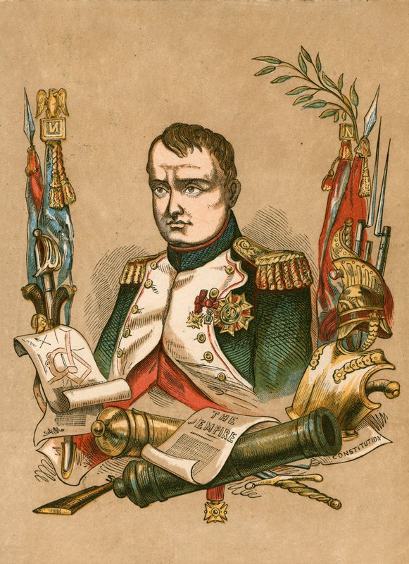 Napoleon Bonaparte door English School