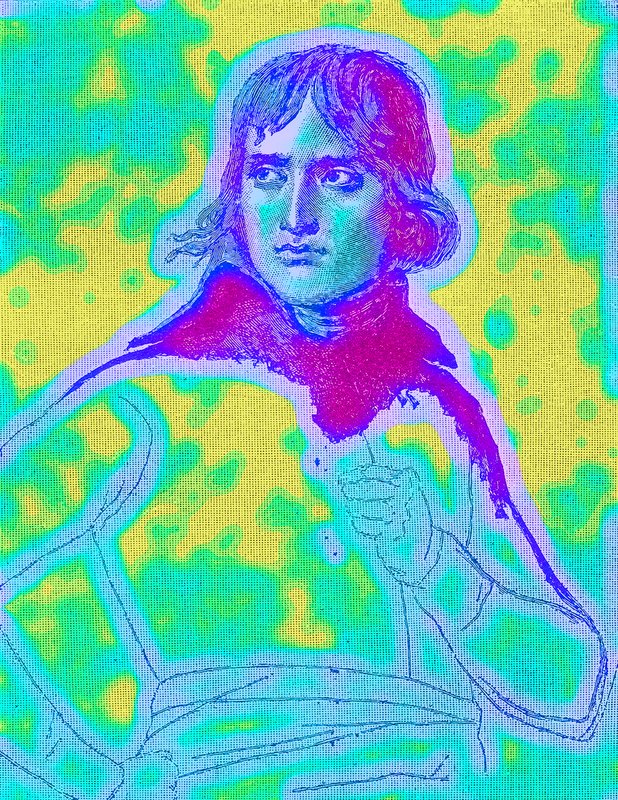 Napoleon Bonaparte, Eerste Consul, illustratie uit History of England door H. O. Arnold-Foster, gepubliceerd 1897 door English School