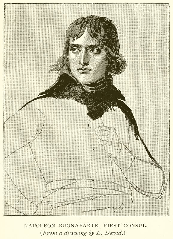 Napoleon Buonaparte, Eerste Consul door English School