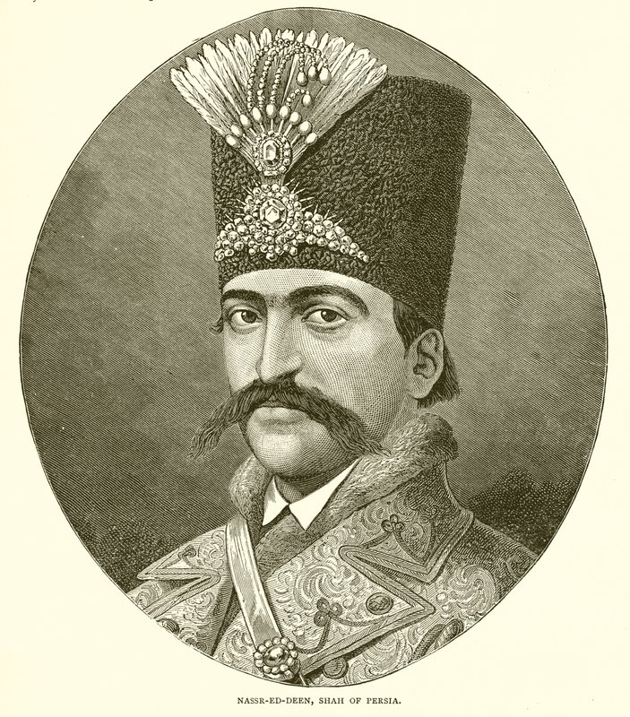 Nasser ed Deen, Shah van Perzië door English School