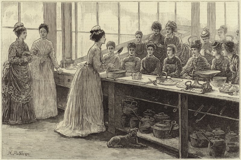 Nationale Kookschool in South Kensington door English School