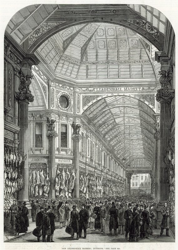 Nieuwe Leadenhall Market door English School