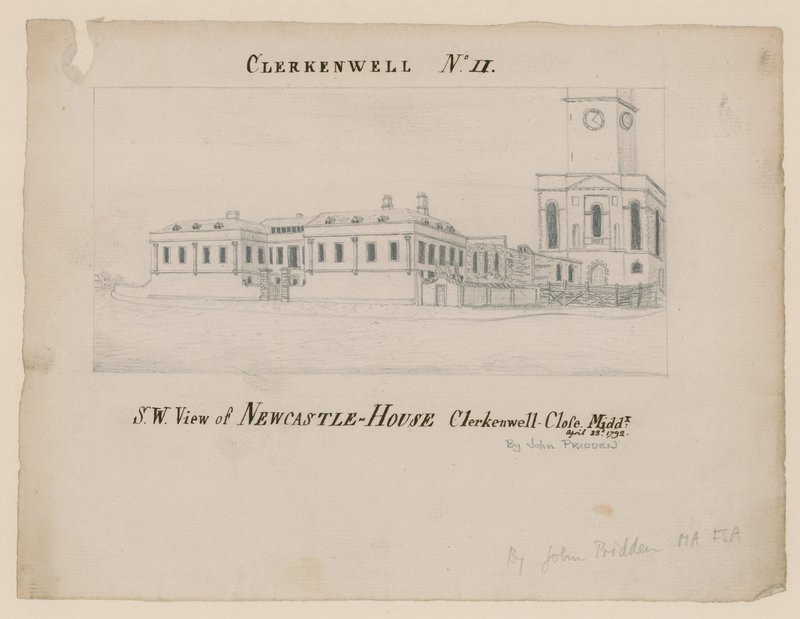 Newcastle House, Clerkenwell, Londen door English School