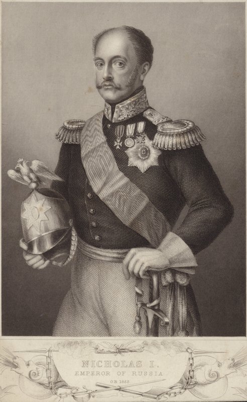 Nicolaas I van Rusland door English School