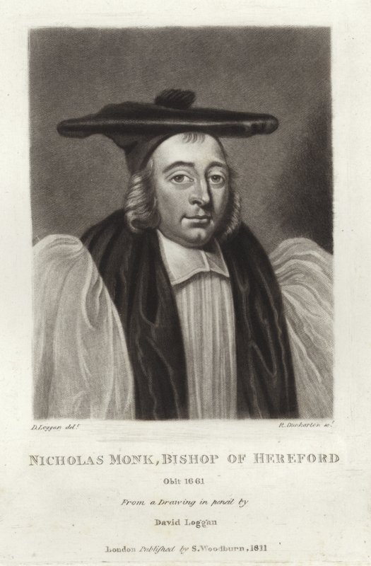 Nicholas Monk, Bisschop van Hereford door English School