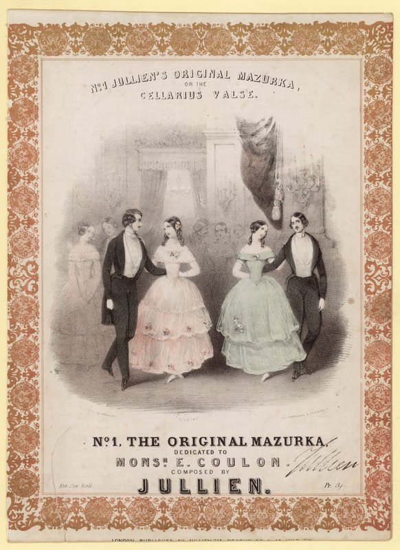 Nr. 1 Julliens Originele Mazurka, of de Cellarius Wals door English School