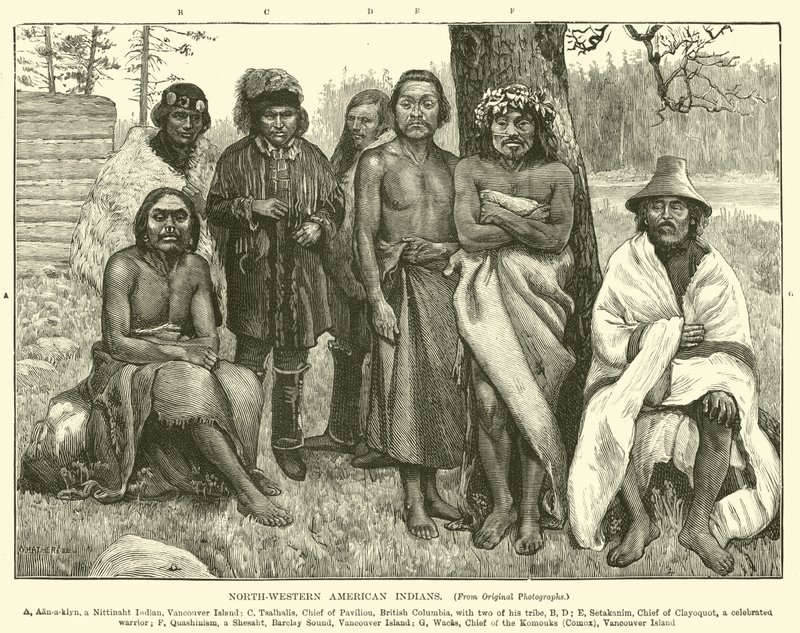 Noordwest-Amerikaanse indianen door English School