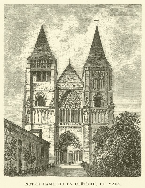 Notre Dame de la Couture, Le Mans door English School