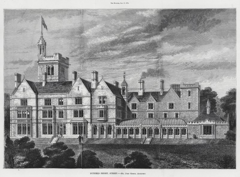 Nutfield Priory, Surrey door English School