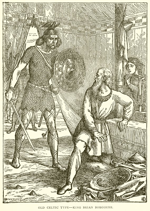Oud Keltisch Type--Koning Brian Boroihme door English School