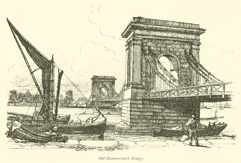 Oude Hammersmith Brug door English School