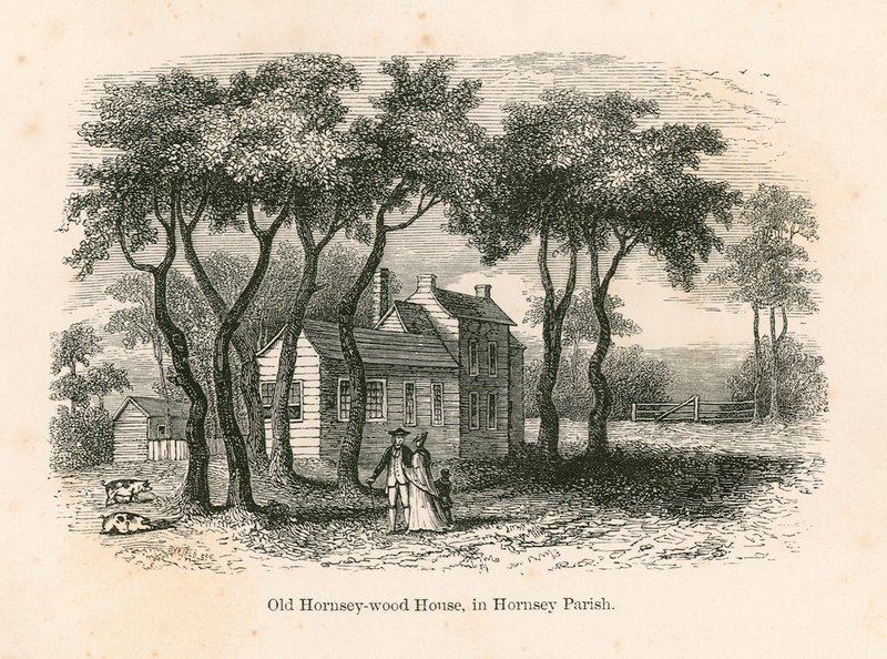 Oude Hornsey Wood House, Hornsey Wood, Londen door English School