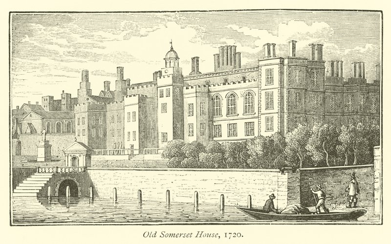 Oude Somerset House, 1720 door English School