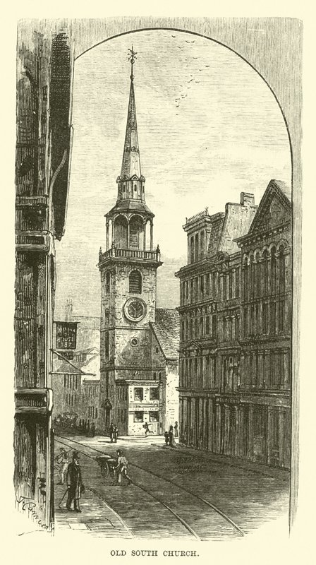Oude Zuidkerk door English School
