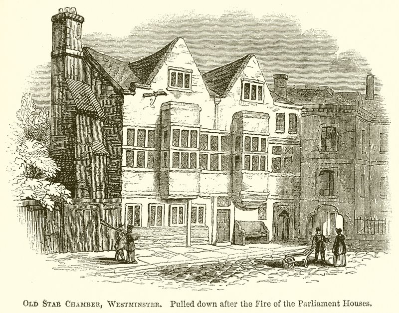 Oude Sterrenkamer, Westminster door English School
