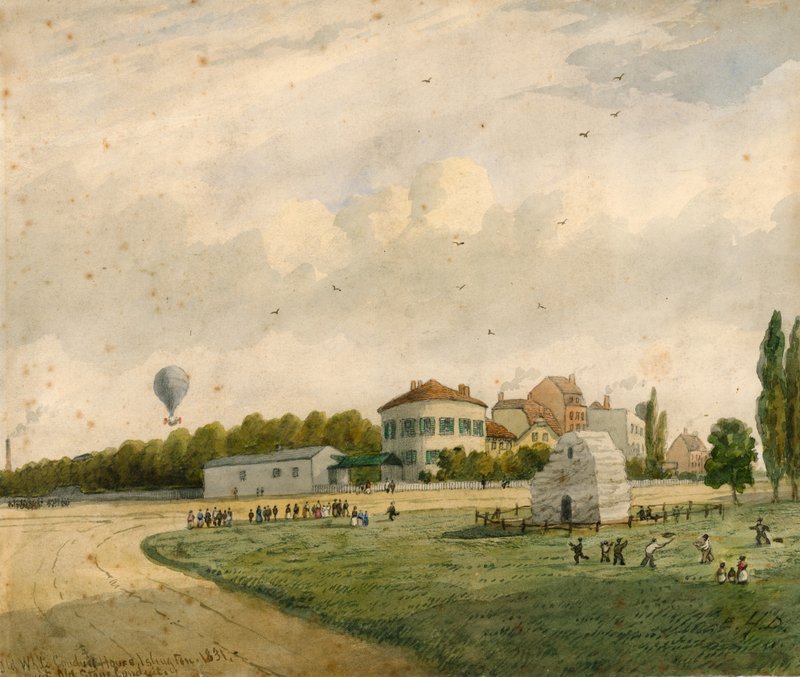 Old White Conduit House, Pentonville, Londen door English School