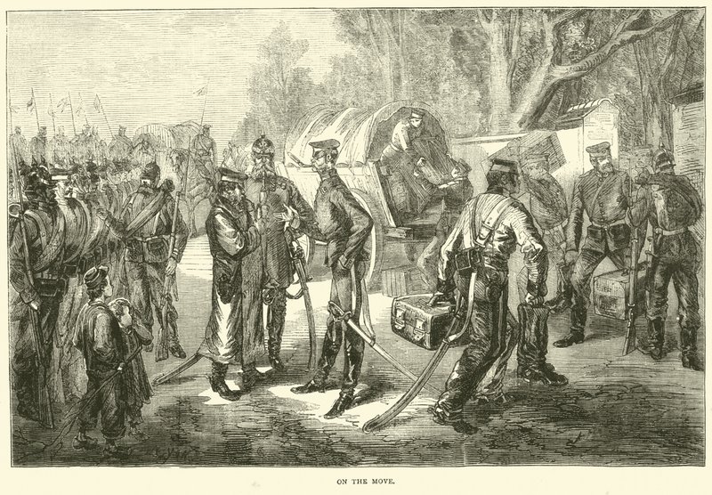 Onderweg, januari 1871 door English School