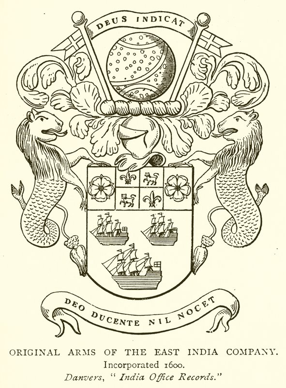 Oorspronkelijke wapens van de Oost-Indische Compagnie door English School
