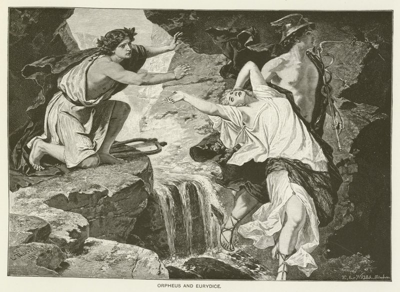 Orpheus en Eurydice door English School