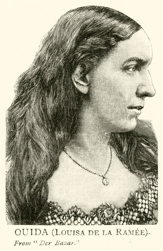 Ouida, Louisa de la Ramee (gravure) door English School