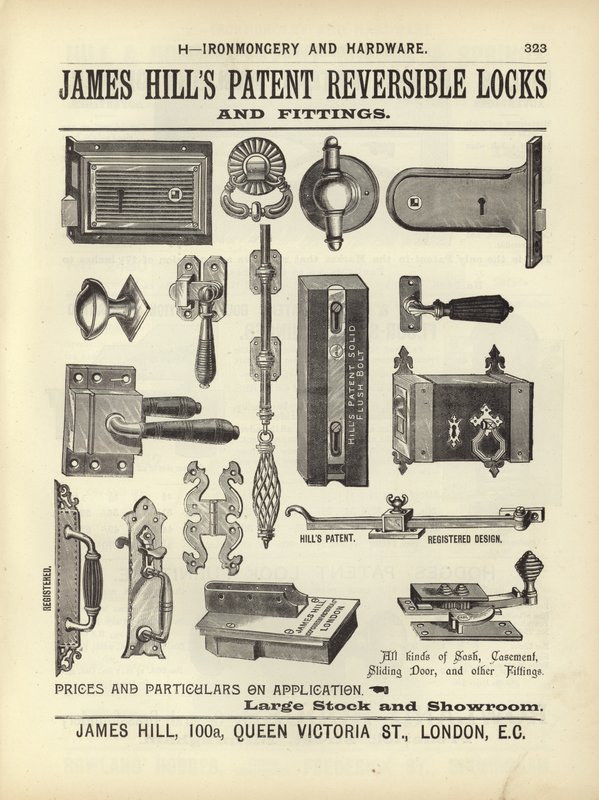 Pagina uit The Architects, Surveyors and Engineers Compendium 1892 door English School