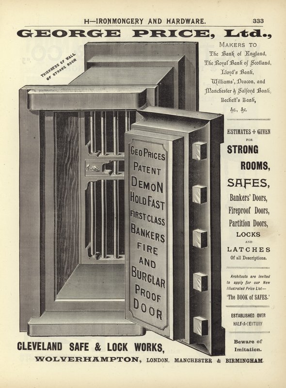 Pagina uit The Architects, Surveyors and Engineers Compendium 1892 door English School