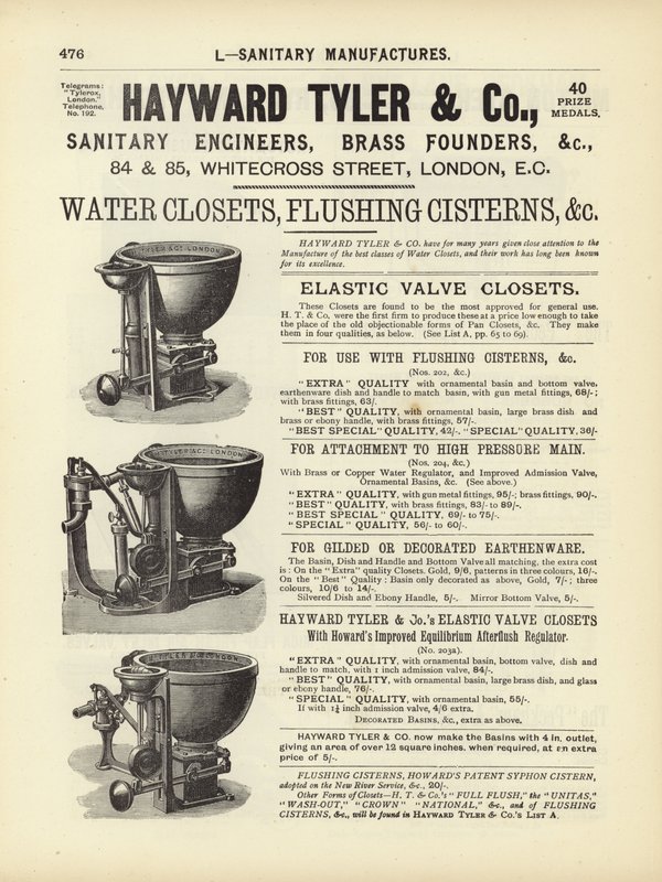 Pagina uit The Architects, Surveyors and Engineers Compendium 1892 door English School