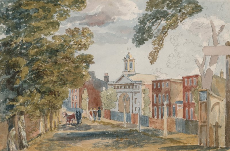Palace Court, New Kensington Gardens, Londen door English School