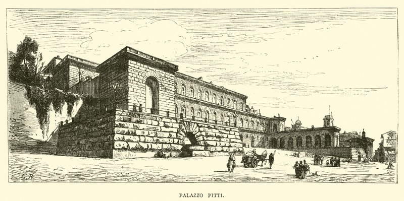 Palazzo Pitti door English School