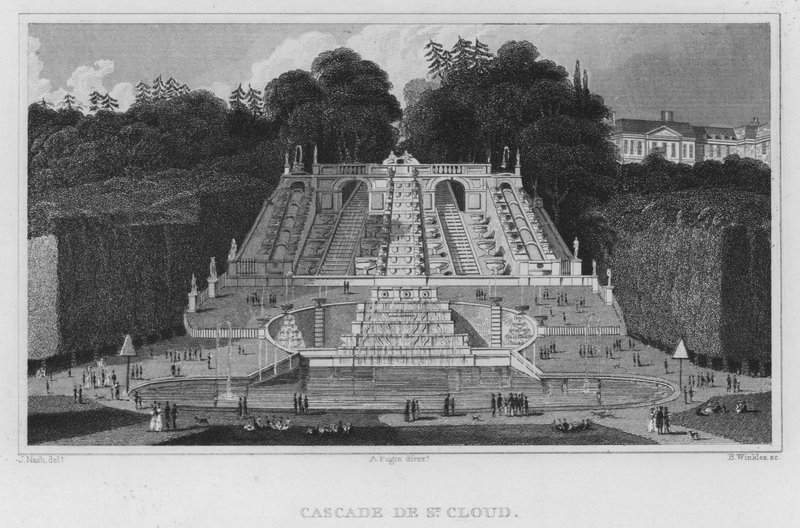Parijs, Cascade De St Cloud door English School