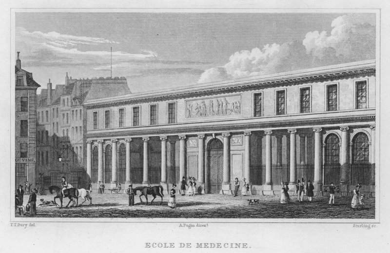 Parijs, Ecole De Medecine door English School