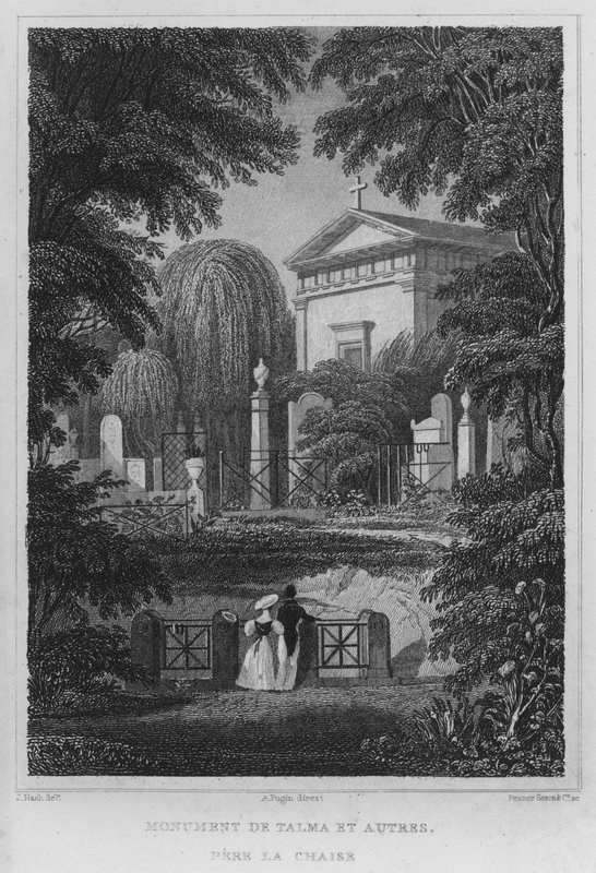 Parijs, Monument De Talma Et Autres, Pere La Chaise door English School