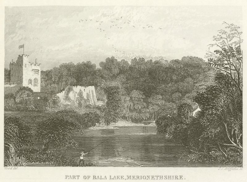 Deel van Bala Lake, Merionethshire door English School