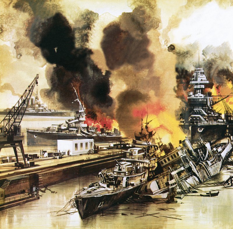 Pearl Harbour door English School